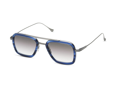 DITA FLIGHT.006 blue swirl   antique silv