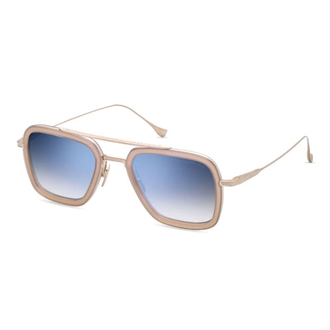 DITA FLIGHT.006 white swirl   white gold