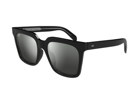 Maui Jim ROOFTOPS silver to black rooftops