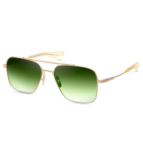 DITA FLIGHT-SEVEN brushed white gold   clea