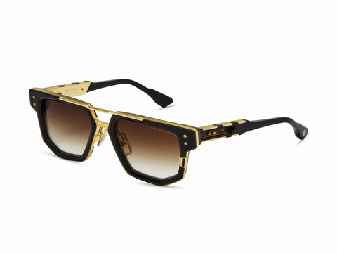 DITA MACH-NINE black glass   yellow gold