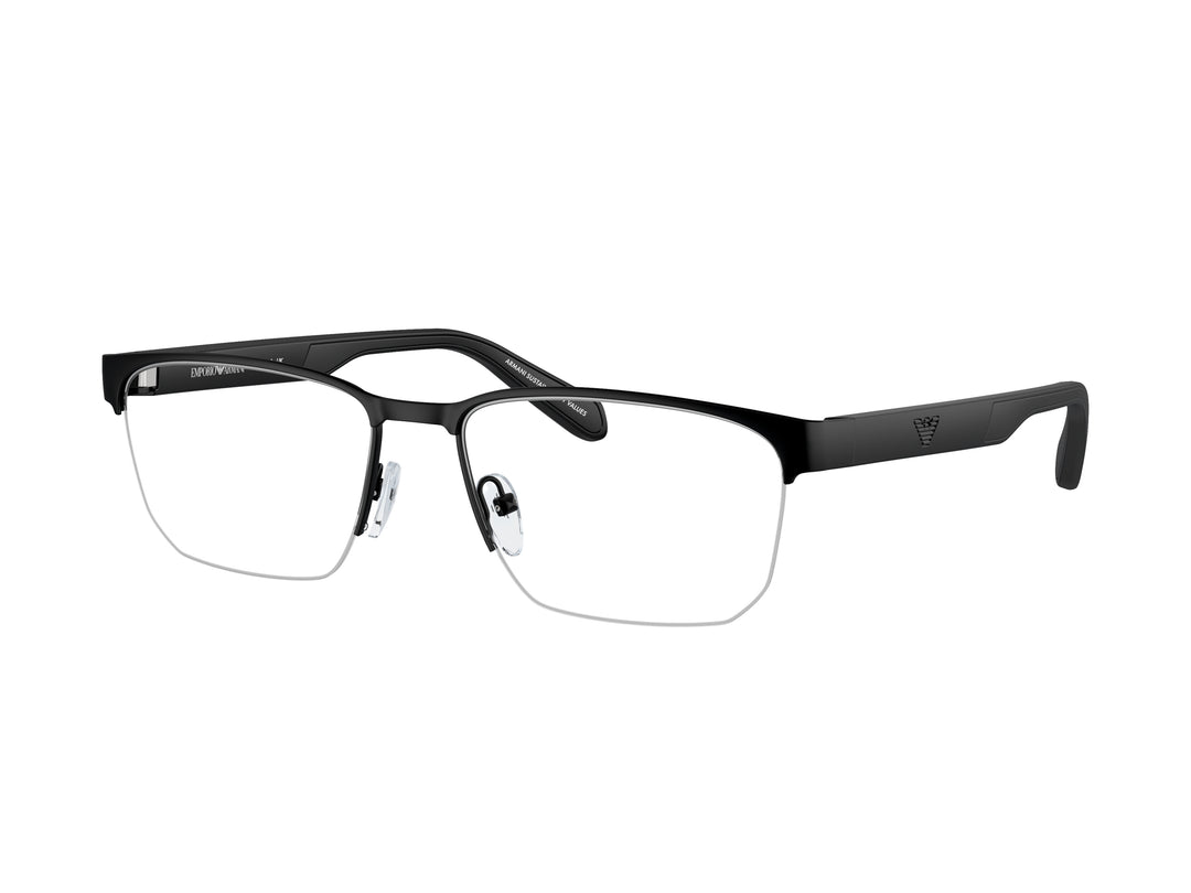 Emporio Armani 0EA1162 3001 | Occhiale da vista Nero Geometrica | FOPPA